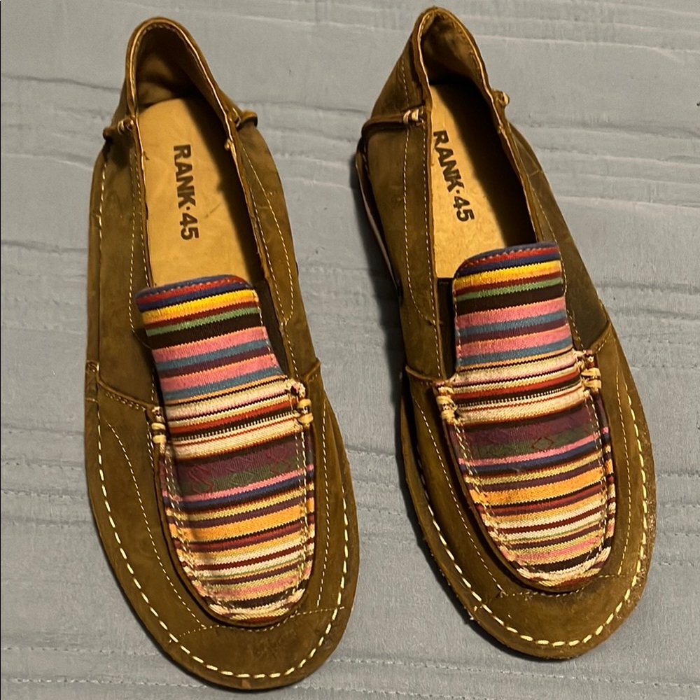 Women’s Brown Serape Slip On